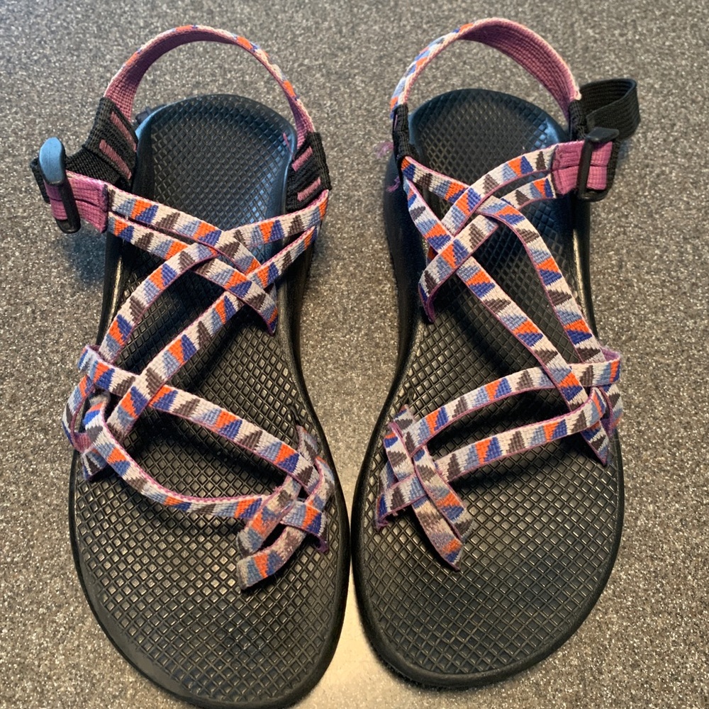 Chaco Double Strap Sandals Toe Loop Size 9. - image 2